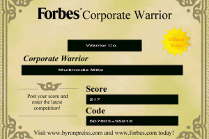 Forbes Corporate Warrior 14