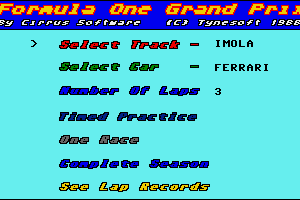 Formula 1 Grand Prix 1