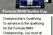 Formula BMW Racing Game 2003 7