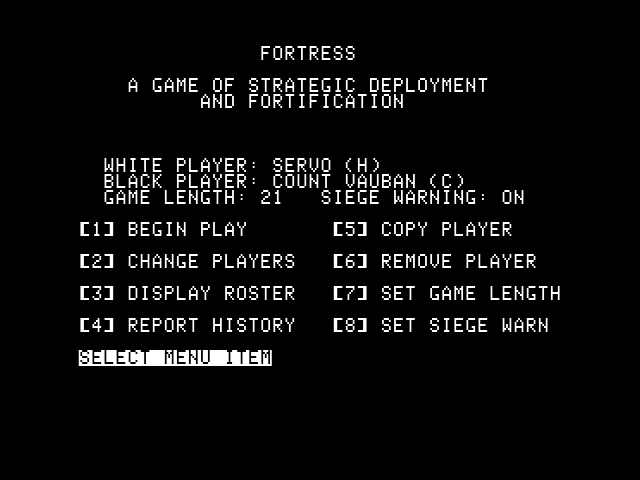 Fortress abandonware