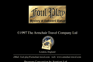 Foul Play: Mystery at Awkward Manor 4