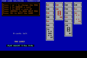 Four Card Solitaire 3
