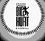 Frank Thomas Big Hurt Baseball abandonware