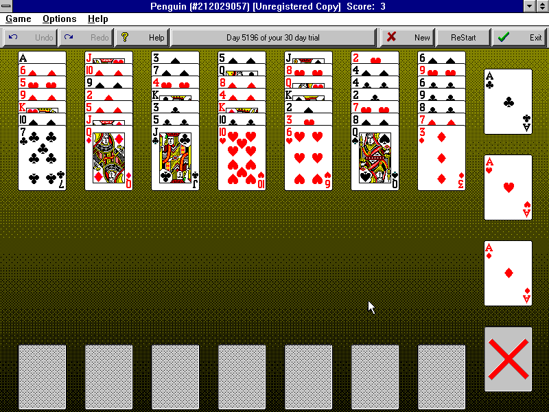 Freecell Card Game Windows XP Edition 