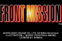 Front Mission 0