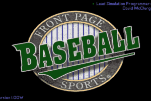 Front Page Sports: Baseball '94 0