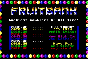 Fruitbank 1