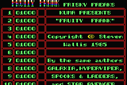Fruity Frank 3