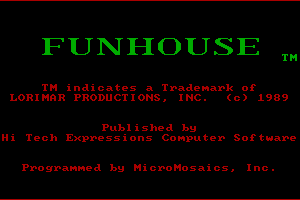 Fun House 1