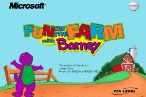 Fun on the Farm with Barney 0
