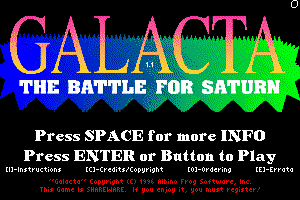 Galacta: The Battle for Saturn 0