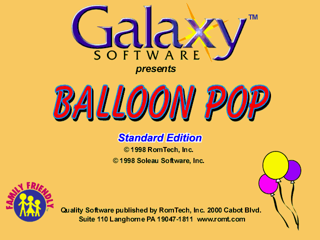 Galaxy of Games for Girls abandonware