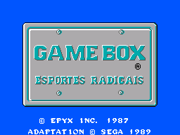Game Box Série Esportes Radicais 0