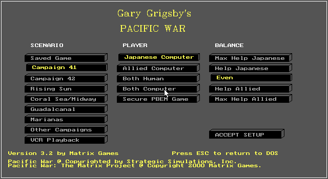 Gary Grigsby's Pacific War abandonware