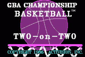 GBA Championship Basketball: Two-on-Two 0