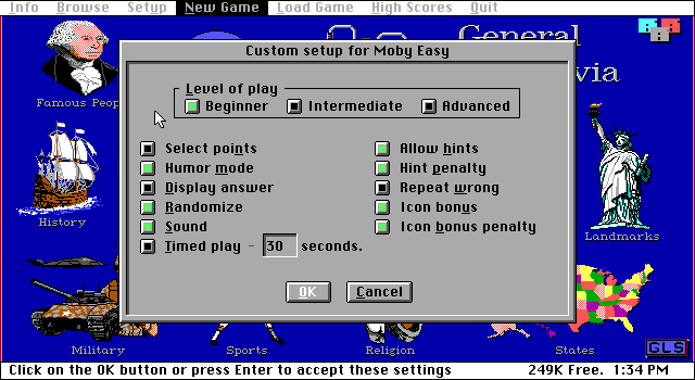 General Trivia abandonware