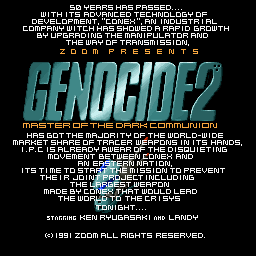 Genocide 2: Master of the Dark Communion 0