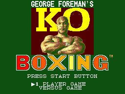 George Foreman's KO Boxing 0