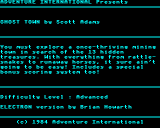 Ghost Town abandonware