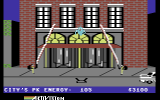 ghostbusters game commodore 64