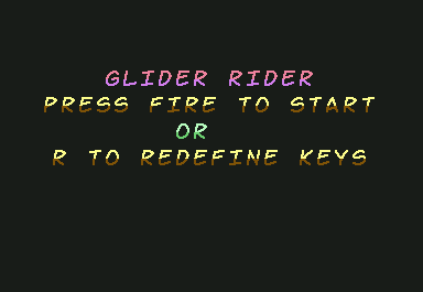 Glider Rider abandonware