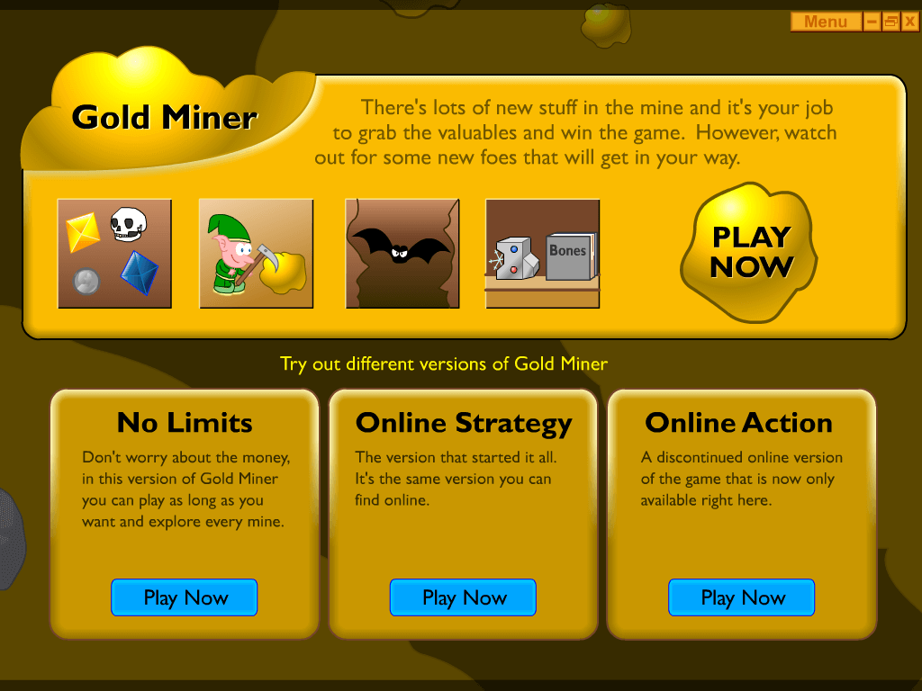 Play Gold Miner 