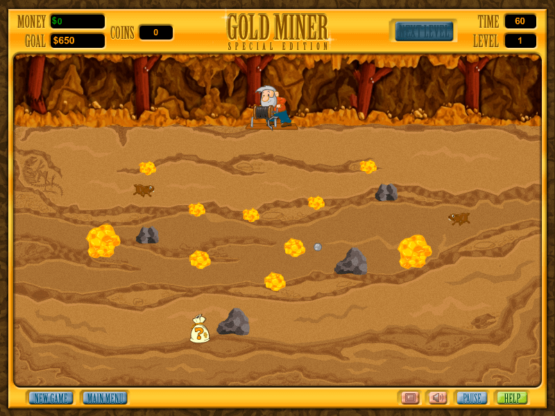 Gold Miner - Game for Mac, Windows (PC), Linux - WebCatalog