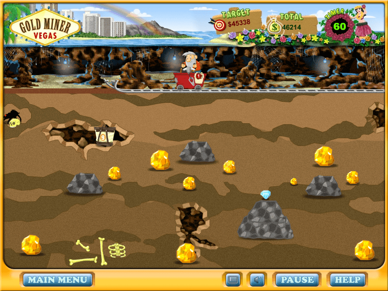 Gold Miner Vegas > iPad, iPhone, Android, Mac & PC Game