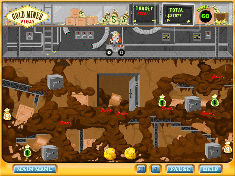 Pick The Gold PC Download - Arcade Gold Miner Game 