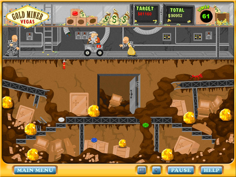 Gold Miner Vegas > iPad, iPhone, Android, Mac & PC Game