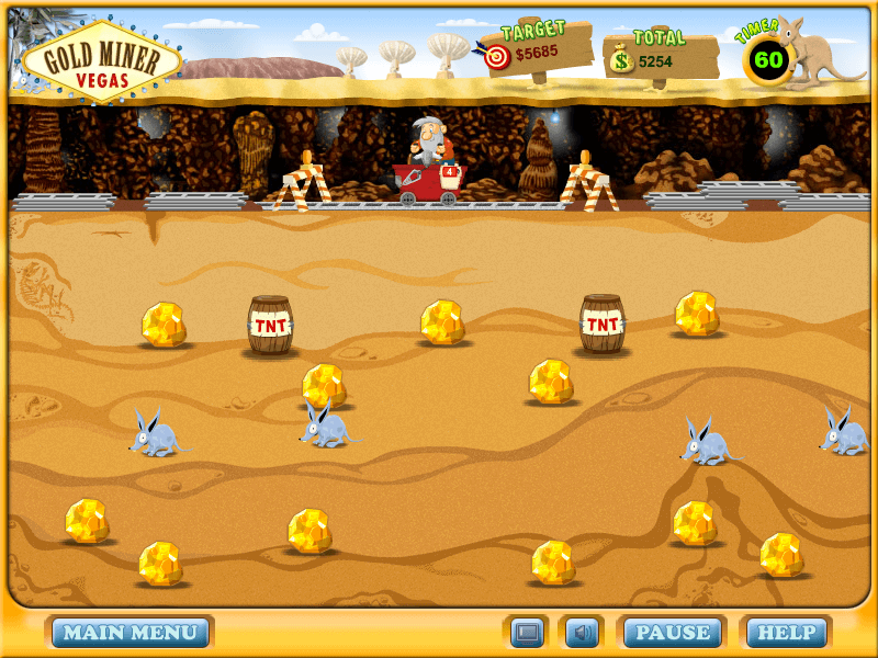 Pick The Gold PC Download - Arcade Gold Miner Game 