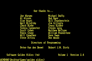 Golden Oldies: Volume 1 - Computer Software Classics 8