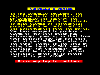 Gordello's Demise abandonware