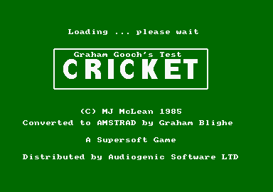 Graham Gooch's Test Cricket 0