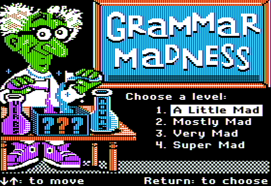 Grammar Madness abandonware