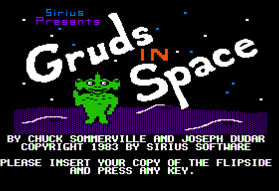 Gruds In Space abandonware