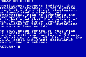 Hacker II: The Doomsday Papers abandonware