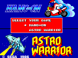 Hang-On & Astro Warrior 0