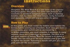 Hangman The Wild West II: Billy's Adventure 2