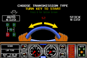 Hard Drivin' abandonware