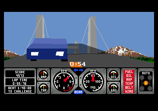 Hard Drivin' abandonware