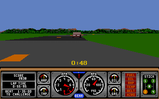 Hard Drivin' abandonware