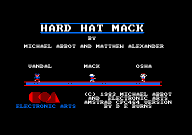Hard Hat Mack abandonware
