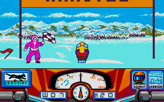 Harricana: International Snowmobile Race - Quebec-Canada 90 abandonware