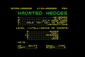 Haunted Hedges abandonware