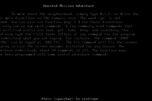 Haunted Mission Adventure 1
