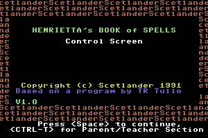 Henrietta's Book of Spells 2