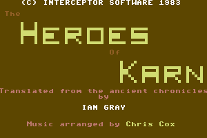 Heroes of Karn 0