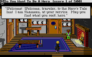 Hero's Quest: So You Want To Be A Hero abandonware