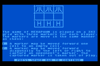 Hexapawn abandonware